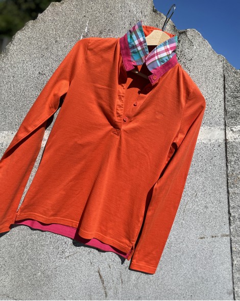 Polo triko dámské Gant oranžové